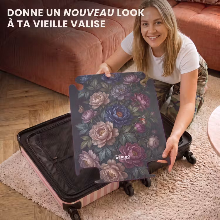 CaseSwap - Fleurs - Papillon - Nature - Moderne - Violet — 3