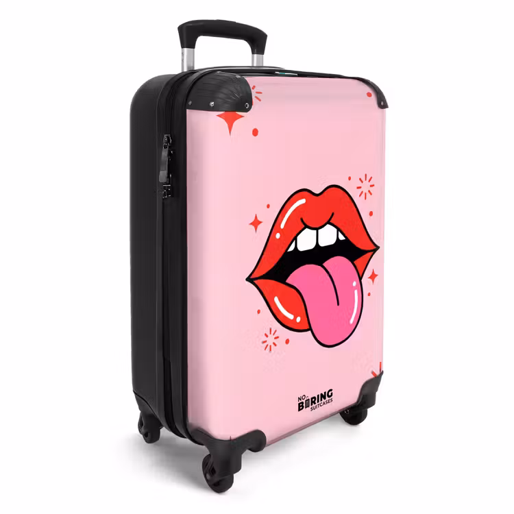 CaseSwap - Lèvres - Langue - Pop art - Coloré - Rose — 2