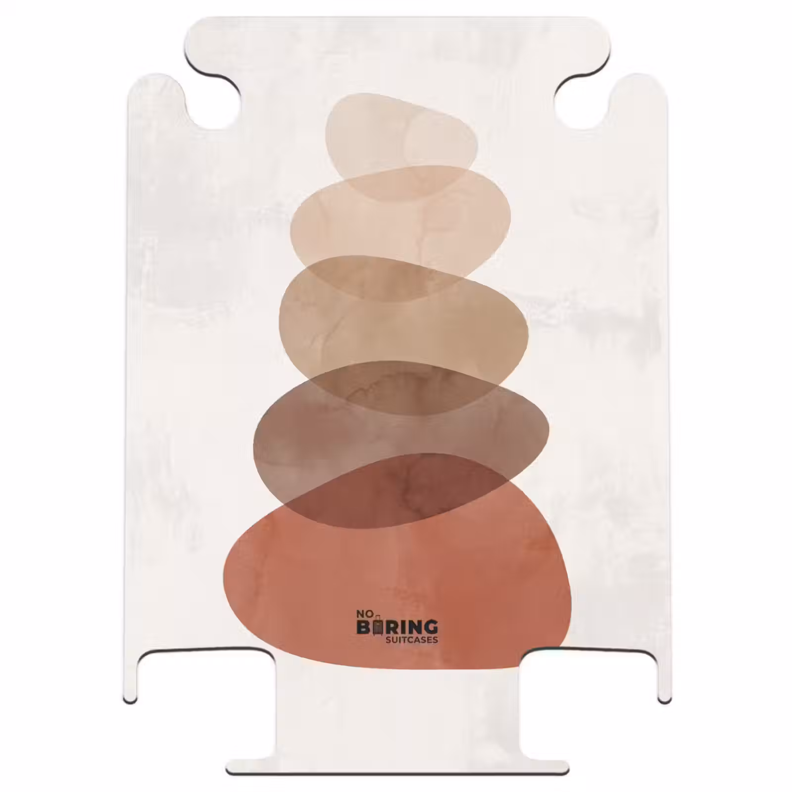 CaseSwap - Abstraction - Superposition - Équilibre - Moderne - Teintes de terre — 1