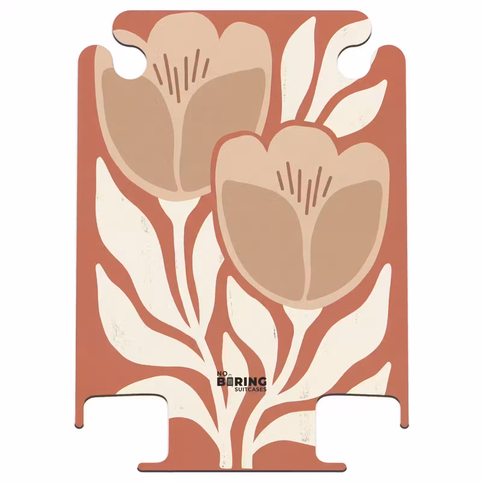 CaseSwap™ - Fleurs - Abstrait - Moderne - Beige - Nature — 1