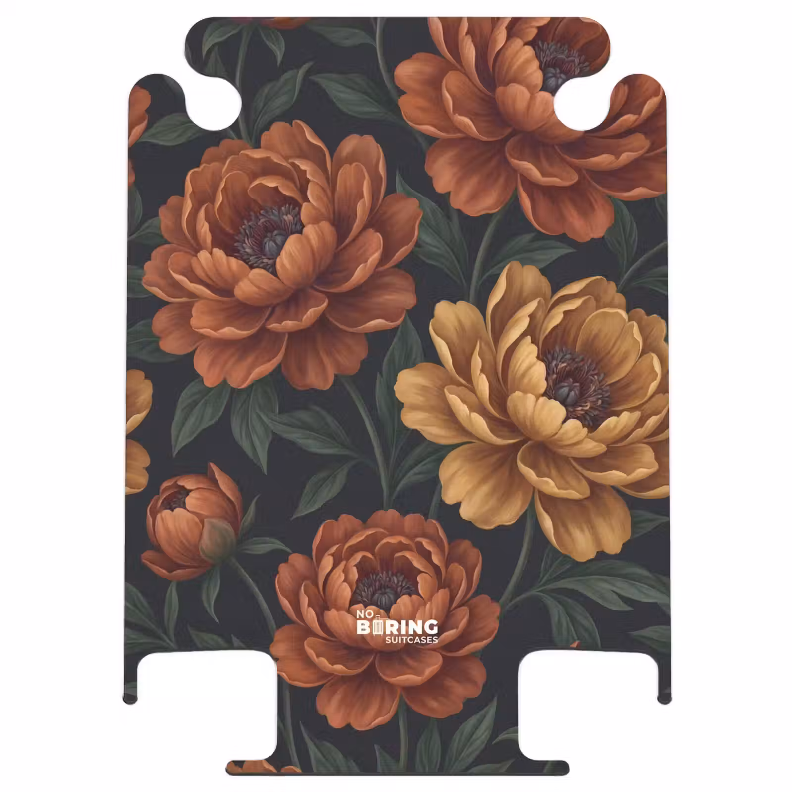 CaseSwap™ - Fleurs - Feuilles - Nature - Moderne - Orange — 1