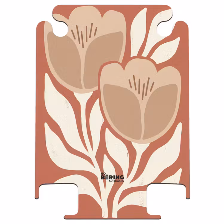 CaseSwap™ - Fleurs - Abstrait - Moderne - Beige - Nature — 1