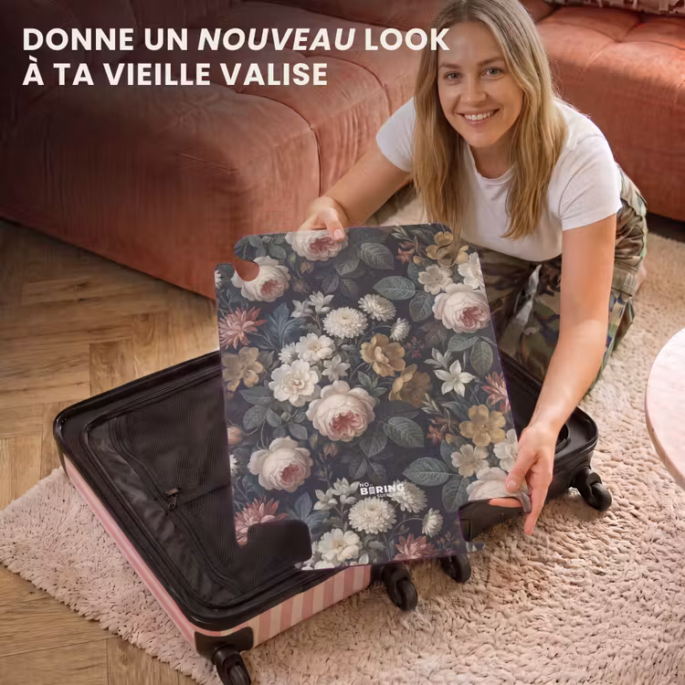 CaseSwap - Fleurs - Bouquet - Botanique - Vintage - Fond sombre — 3