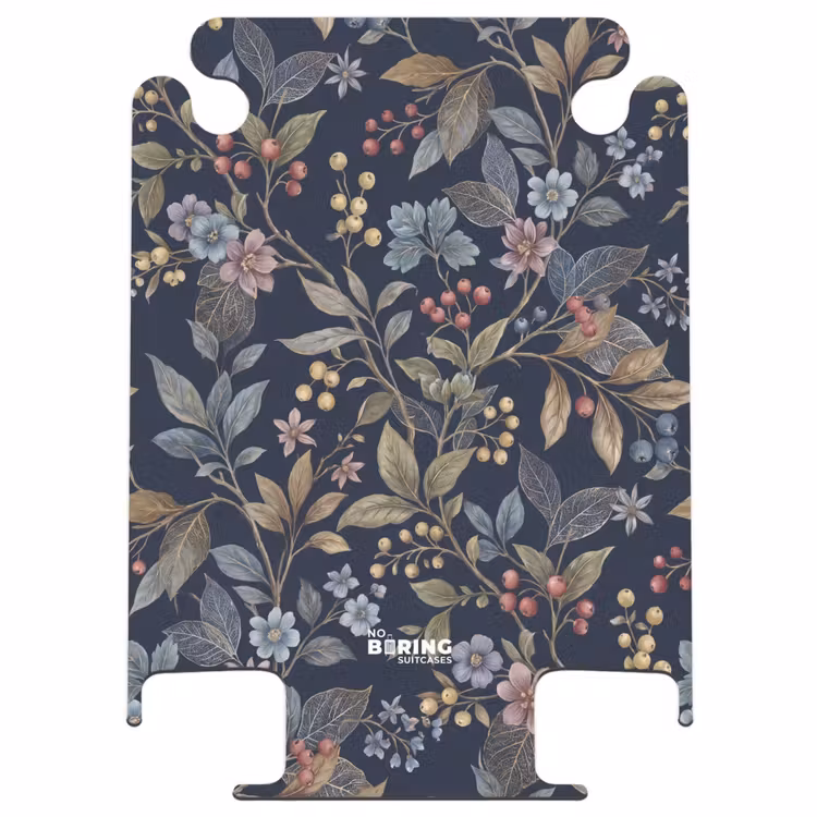 CaseSwap - Fleurs - Feuilles - Motif - Botanique - Bleu foncé — 1