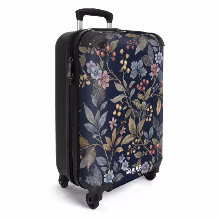 CaseSwap - Fleurs - Feuilles - Motif - Botanique - Bleu foncé — 2
