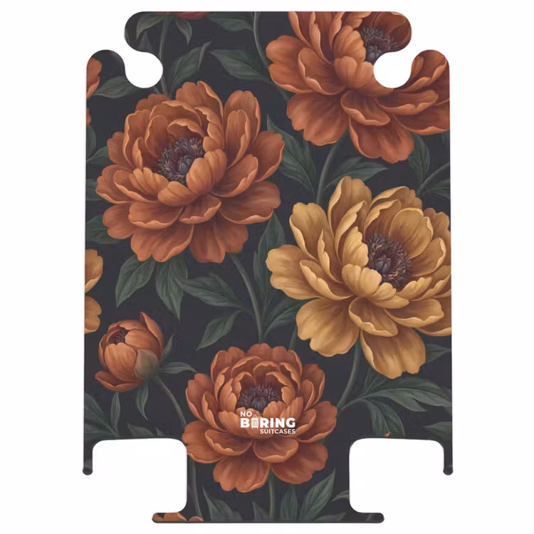 CaseSwap™ - Fleurs - Feuilles - Nature - Moderne - Orange — 1