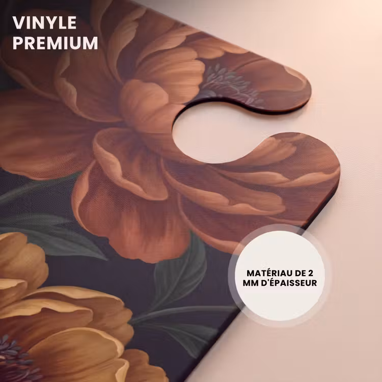CaseSwap™ - Fleurs - Feuilles - Nature - Moderne - Orange — 5