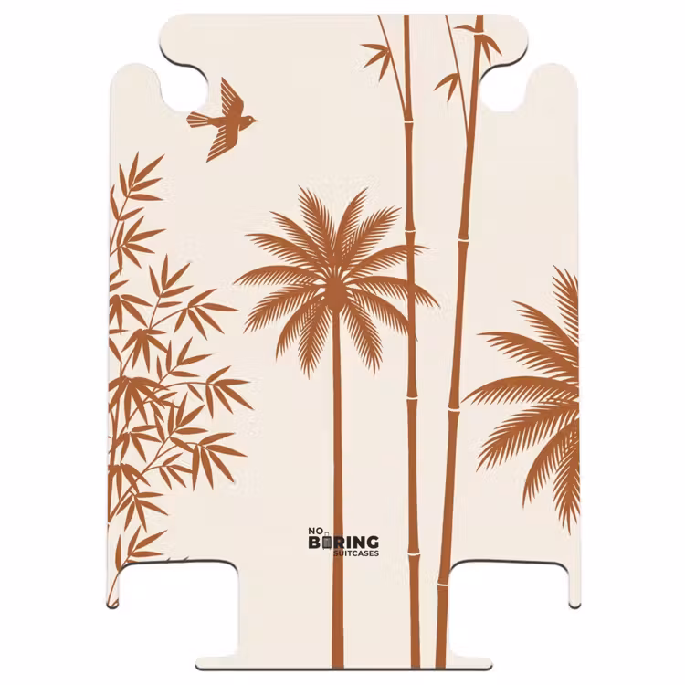 CaseSwap - Oiseau - Arbre - Tropical - Minimaliste - Marron — 1