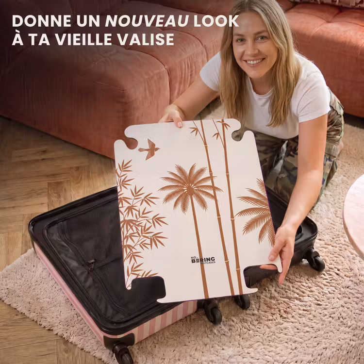 CaseSwap - Oiseau - Arbre - Tropical - Minimaliste - Marron — 3