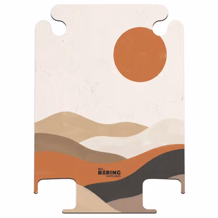 CaseSwap - Paysage - Collines - Soleil - Abstrait - Orange — 1