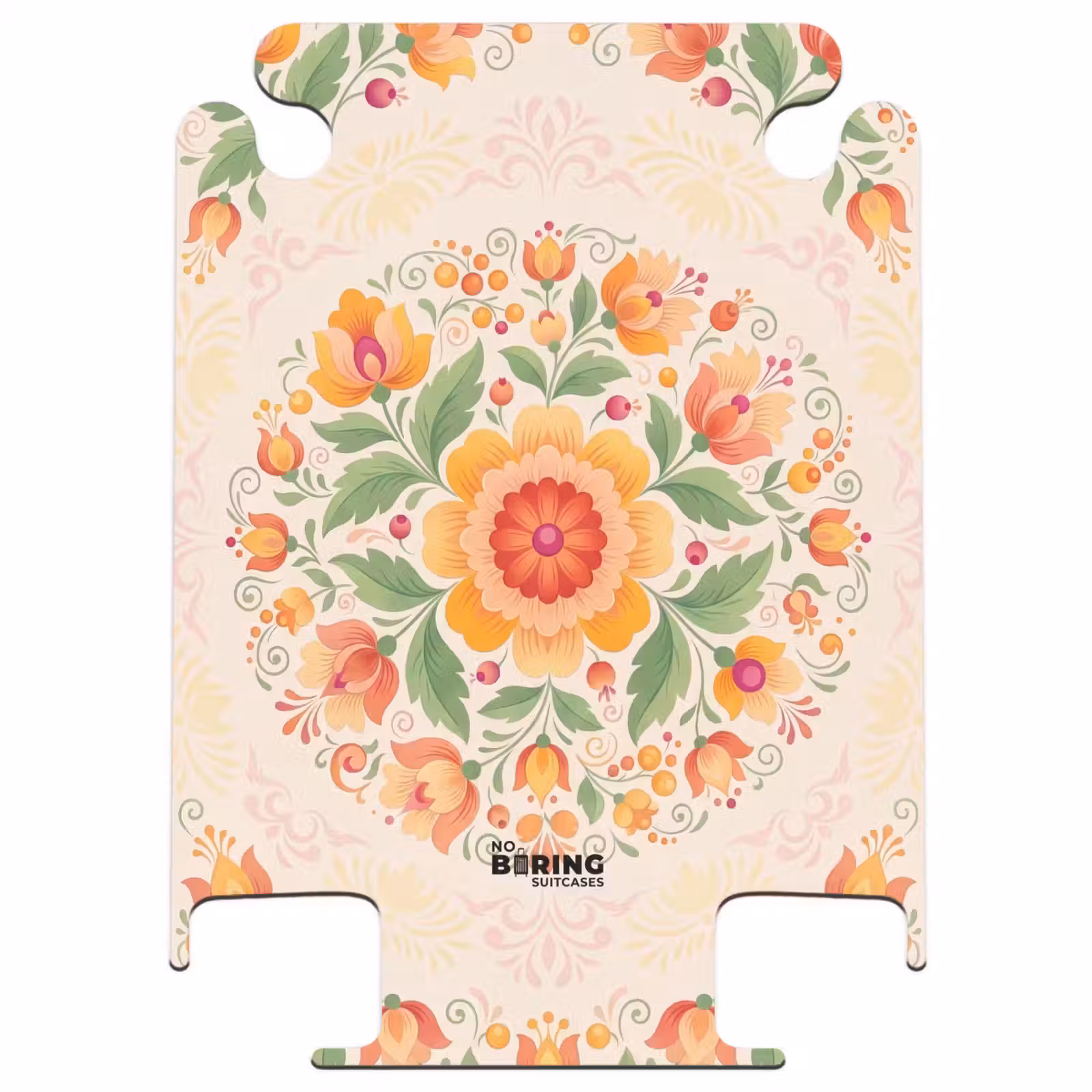 CaseSwap™ - Fleurs - Motif - Décoratif - Orange — 1