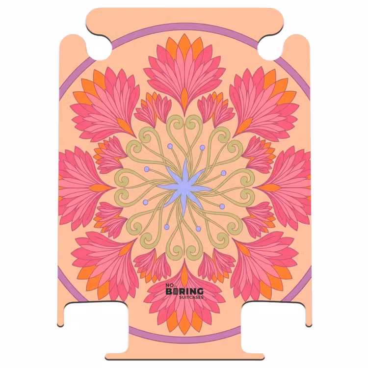CaseSwap™ - Fleurs - Motif - Abstrait - Rose - Décoratif — 1