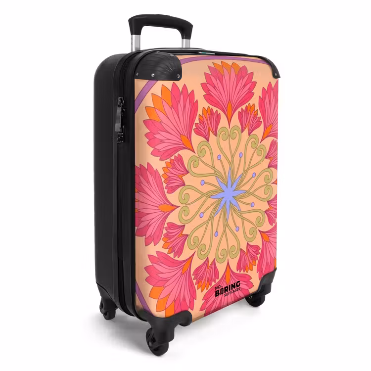 CaseSwap™ - Fleurs - Motif - Abstrait - Rose - Décoratif — 2