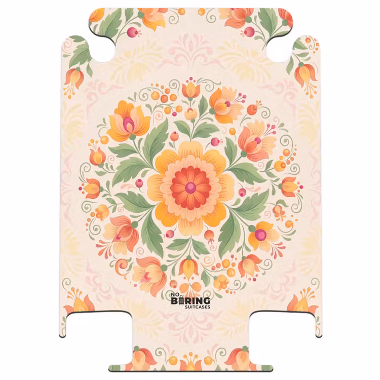 CaseSwap™ - Fleurs - Motif - Décoratif - Orange — 1