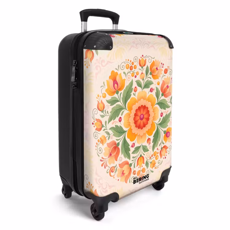 CaseSwap™ - Fleurs - Motif - Décoratif - Orange — 2