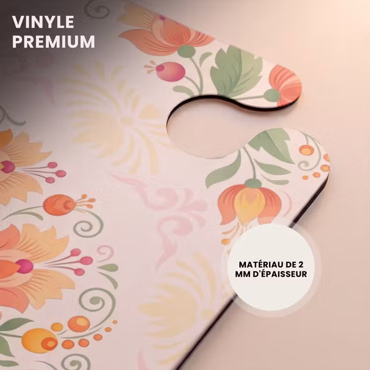 CaseSwap™ - Fleurs - Motif - Décoratif - Orange — 5