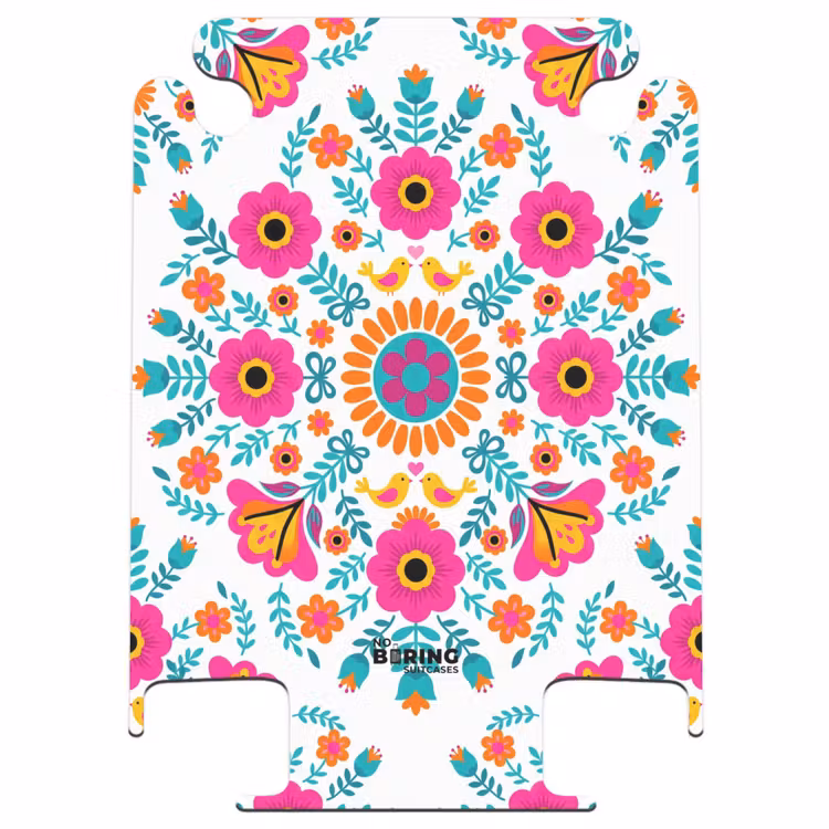 CaseSwap - Fleurs - Oiseaux - Motifs - Coloré - Moderne — 1