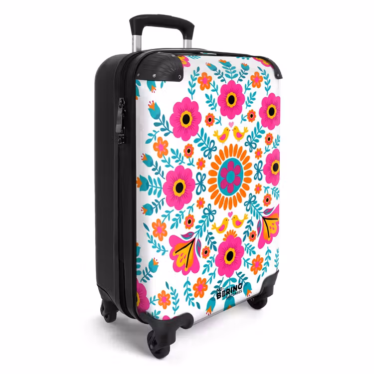 CaseSwap - Fleurs - Oiseaux - Motifs - Coloré - Moderne — 2