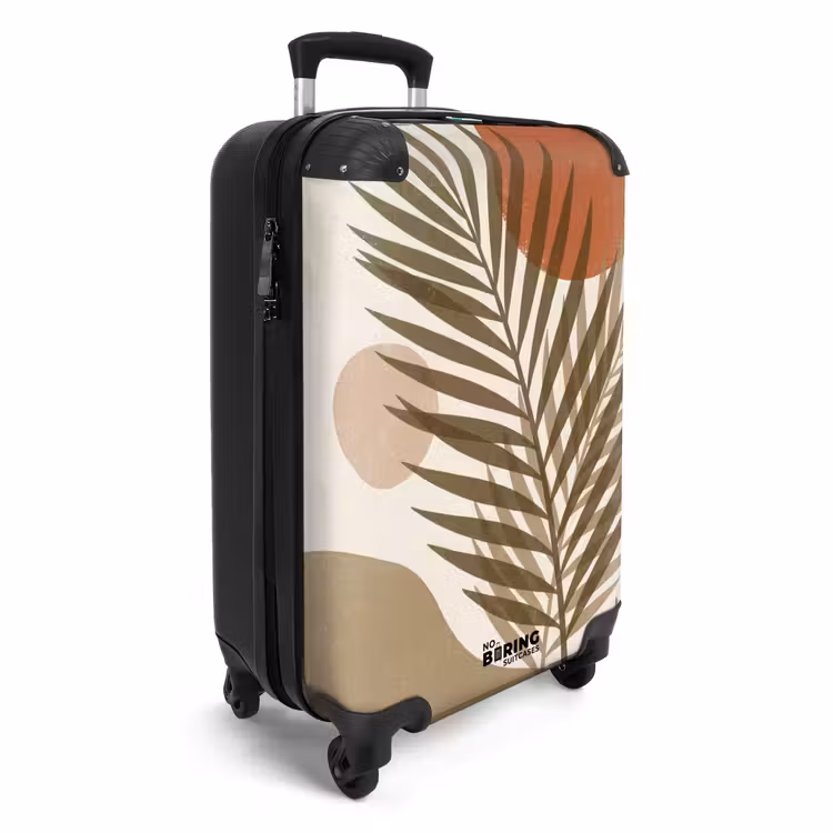 CaseSwap - Plantes - Feuilles - Abstrait - Moderne - Beige — 2