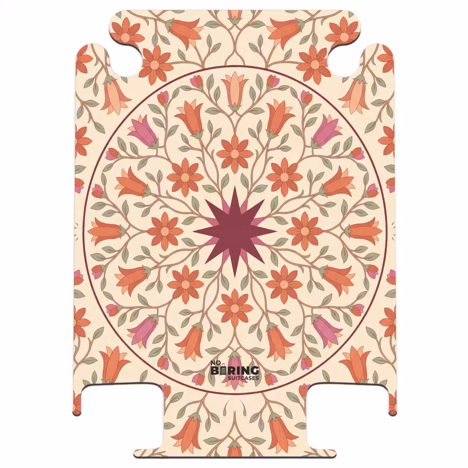 CaseSwap - Fleurs - Mandala - Décoratif - Rouge — 1