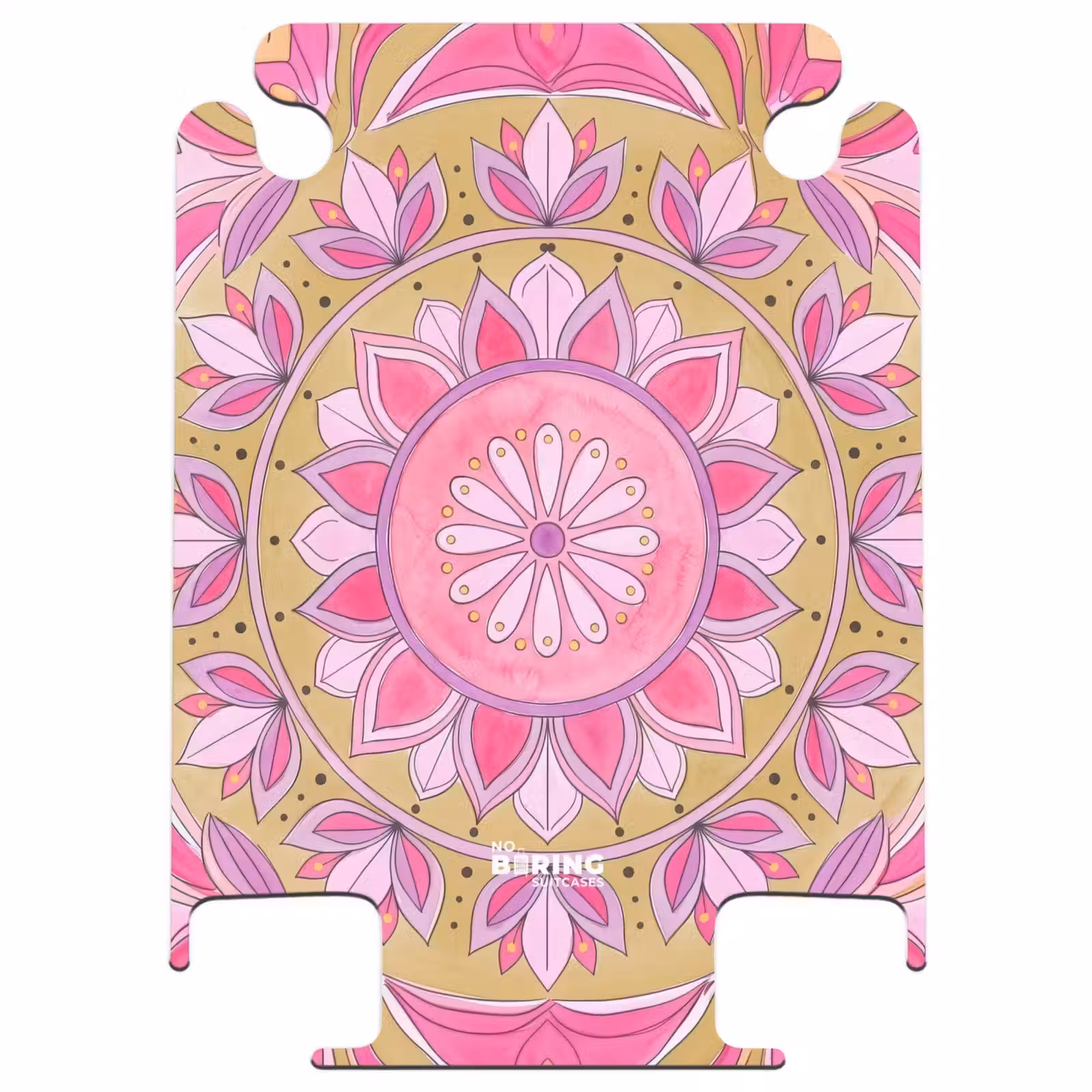 CaseSwap - Mandala - Motif - Art - Aquarelle - Rose — 1