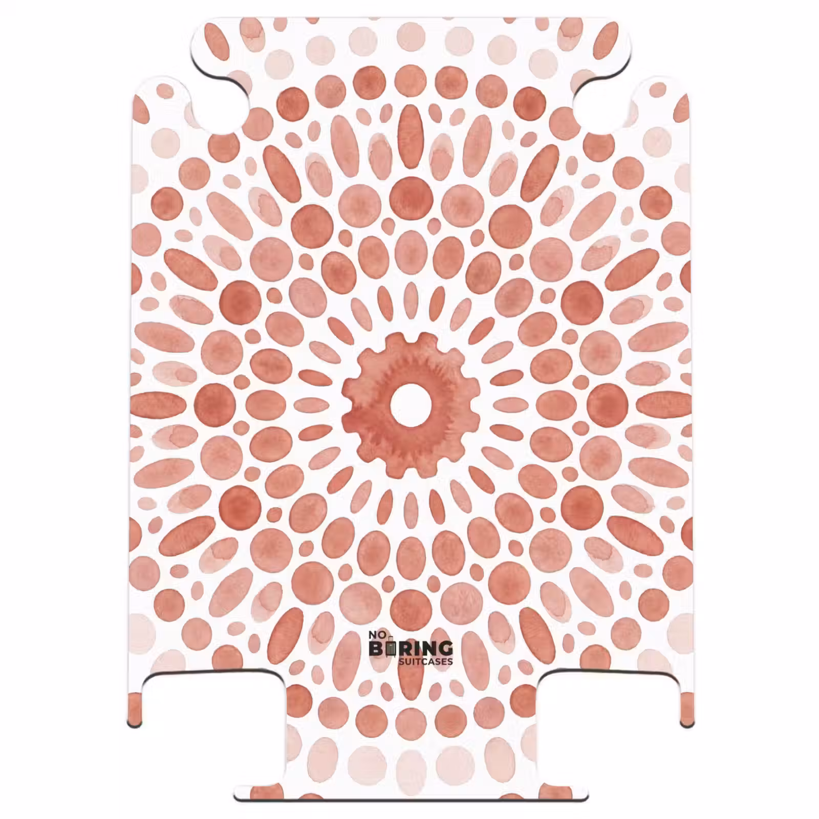 CaseSwap - Motif - Cercles - Abstrait - Moderne - Rouge — 1