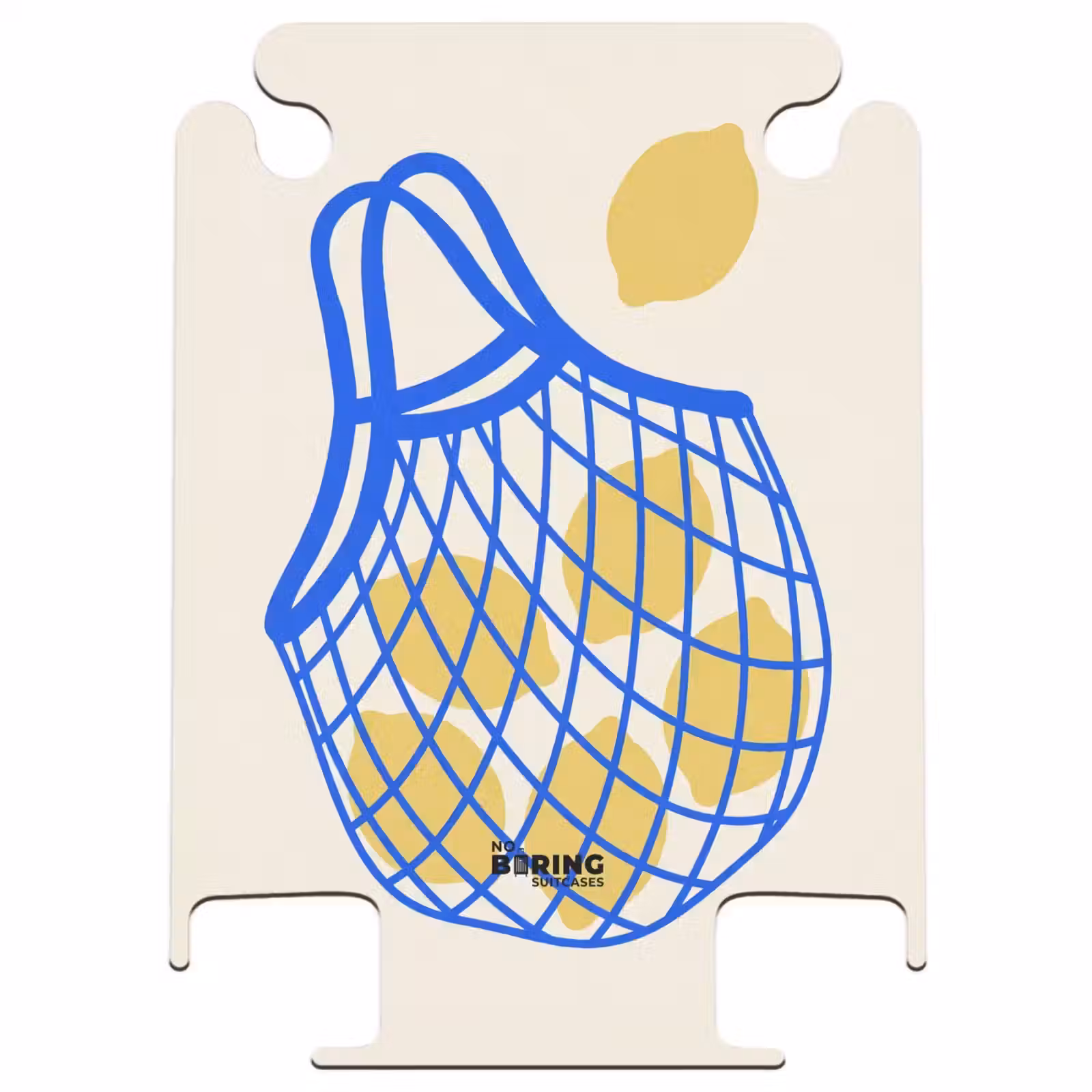 CaseSwap - Nourriture - Citron - Courses - Abstrait - Jaune - Bleu — 1