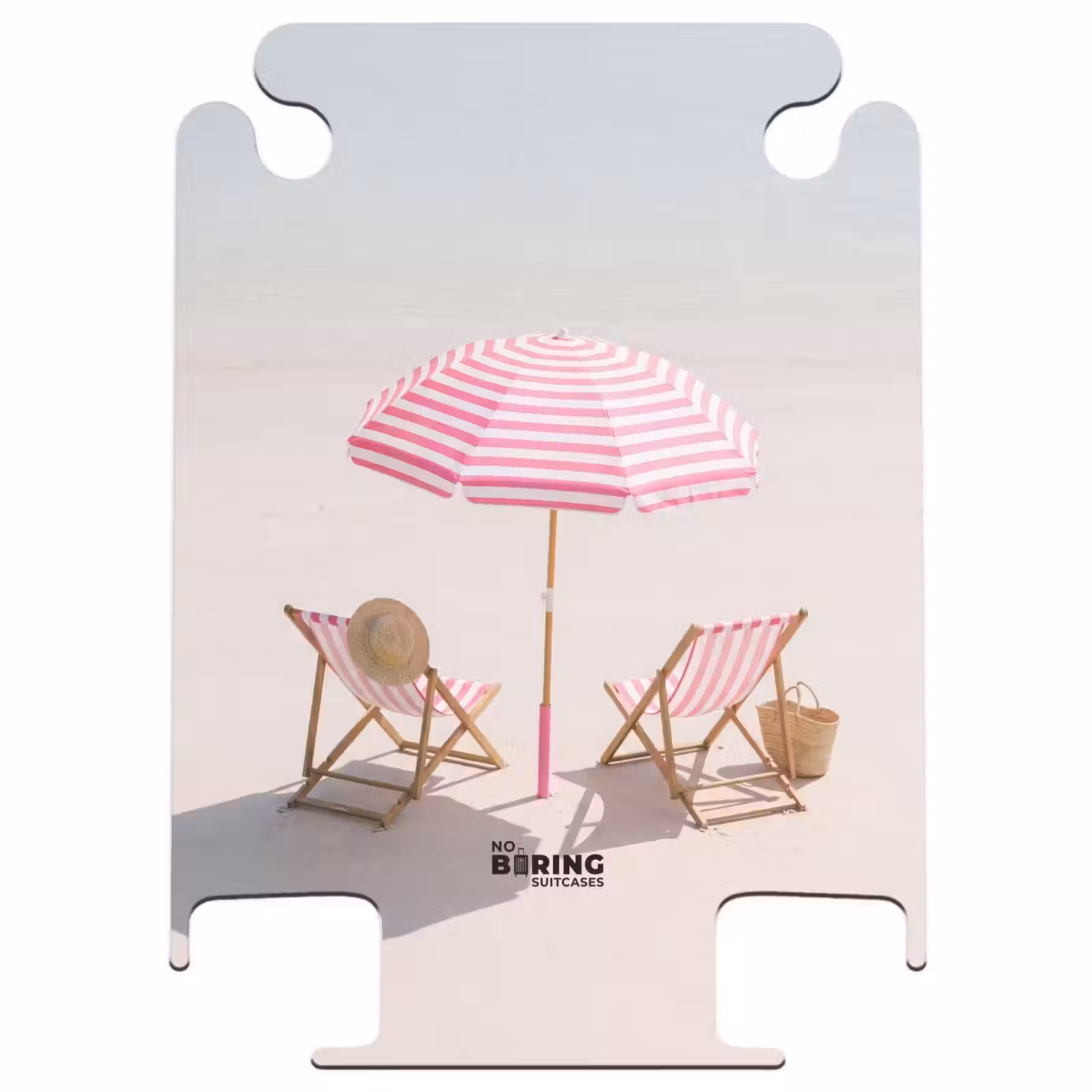 CaseSwap - Plage - Parasol - Transat - Été - Rose — 1