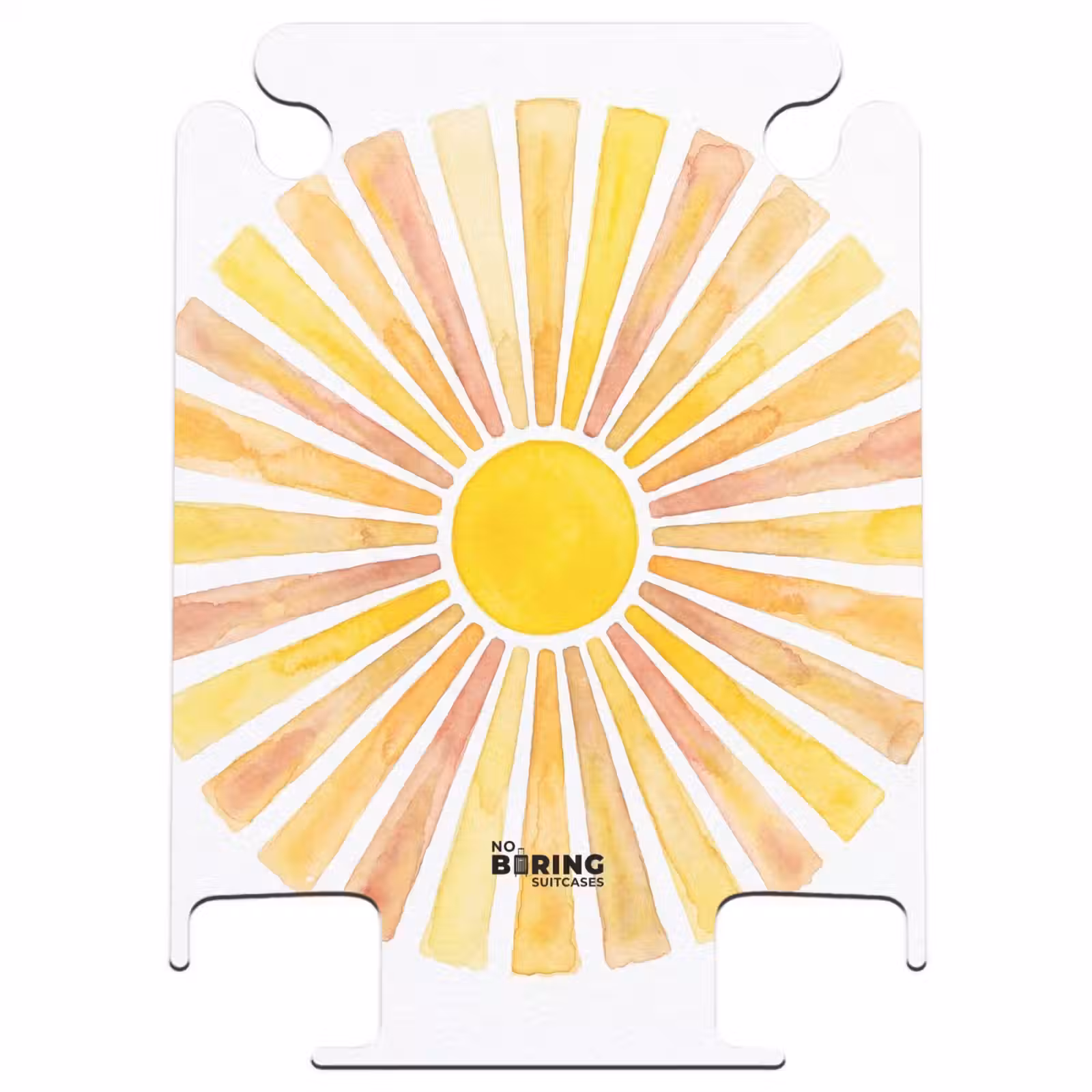 CaseSwap - Soleil - Rayons - Aquarelle - Jaune - Abstrait — 1