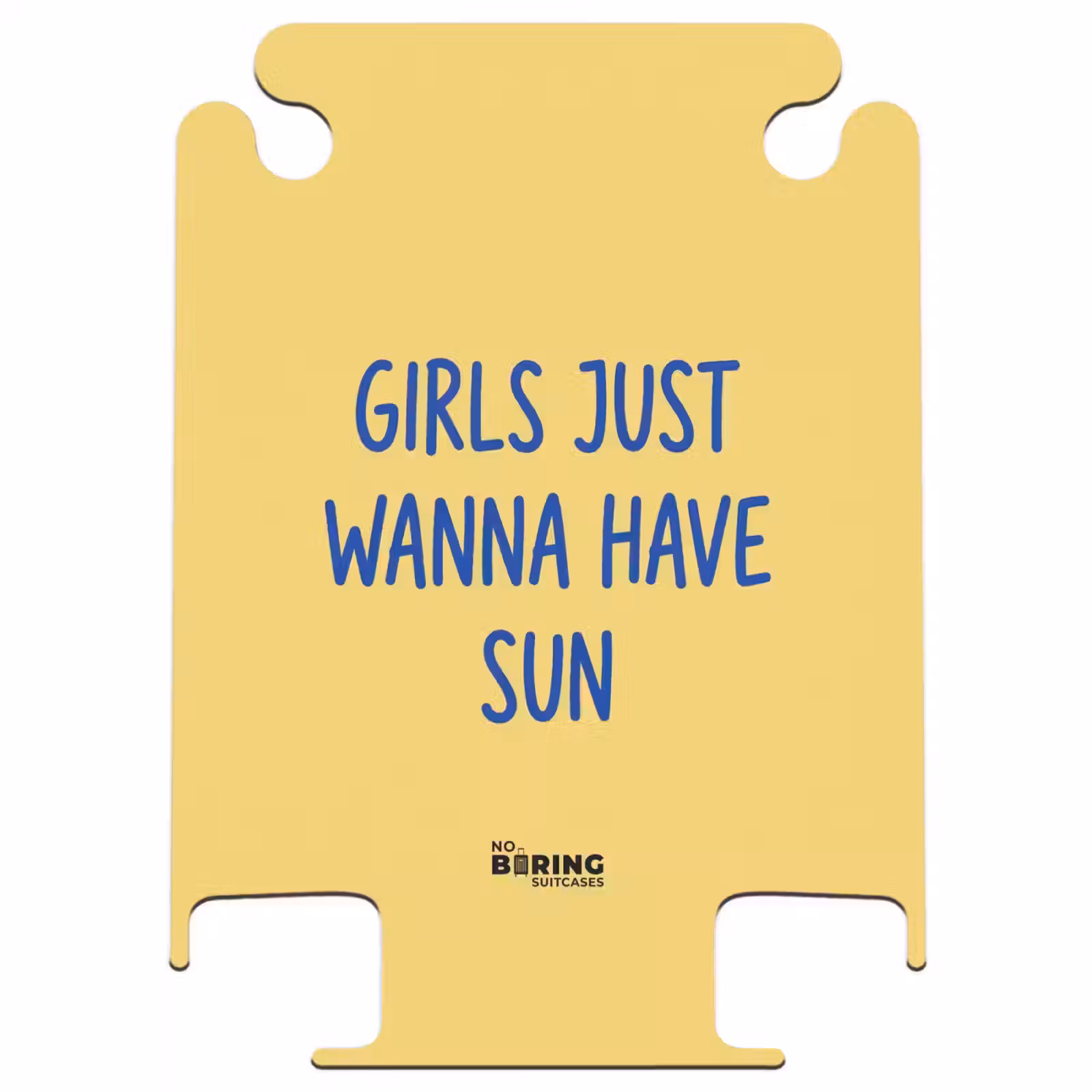 CaseSwap - Texte - Soleil - Été - Moderne - Jaune — 1