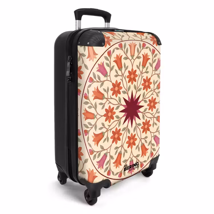 CaseSwap - Fleurs - Mandala - Décoratif - Rouge — 2