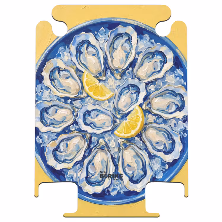 CaseSwap - Huîtres - Citron - Glace - Moderne - Jaune — 1