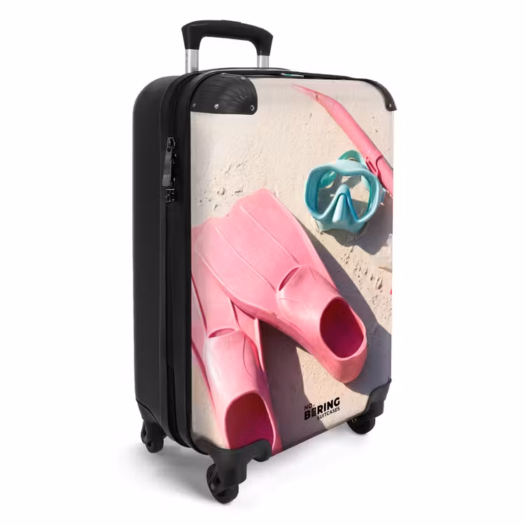 CaseSwap - Kit de plongée avec tuba - Plage - Été - Rose — 2