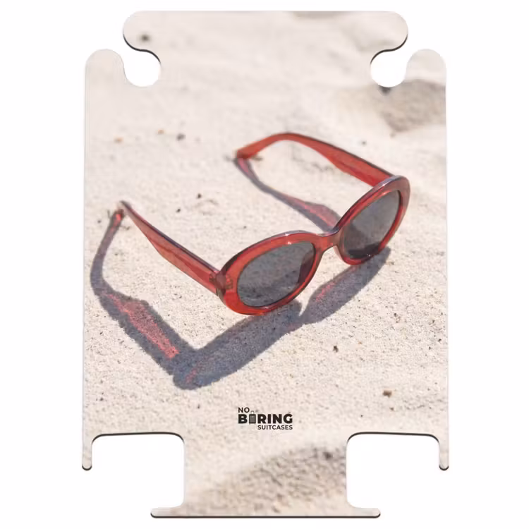 CaseSwap - Lunettes de soleil - Plage - Vacances - Rouge — 1