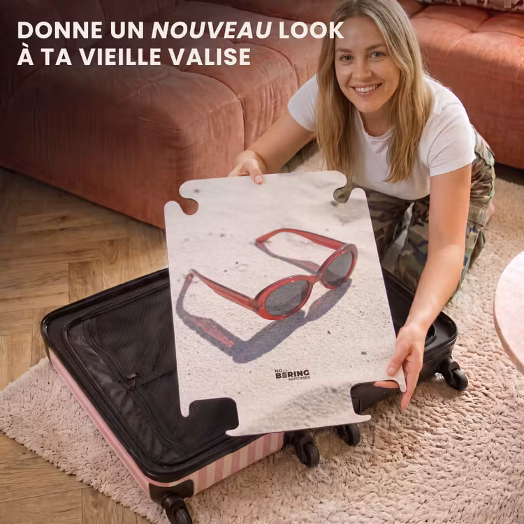 CaseSwap - Lunettes de soleil - Plage - Vacances - Rouge — 3