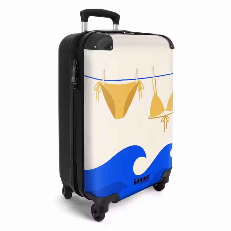 CaseSwap - Maillot de bain - Mer - Été - Illustration - Jaune — 2