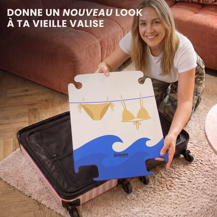 CaseSwap - Maillot de bain - Mer - Été - Illustration - Jaune — 3