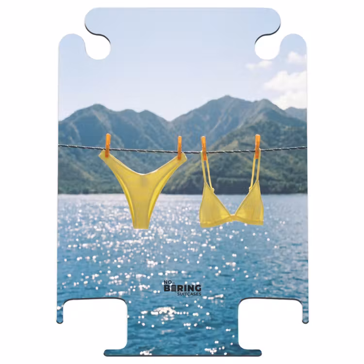 CaseSwap - Maillots de bain - Bikini - Mer - Montagnes - Jaune — 1
