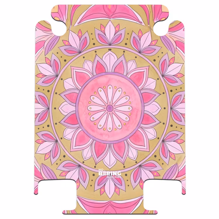 CaseSwap - Mandala - Motif - Art - Aquarelle - Rose — 1