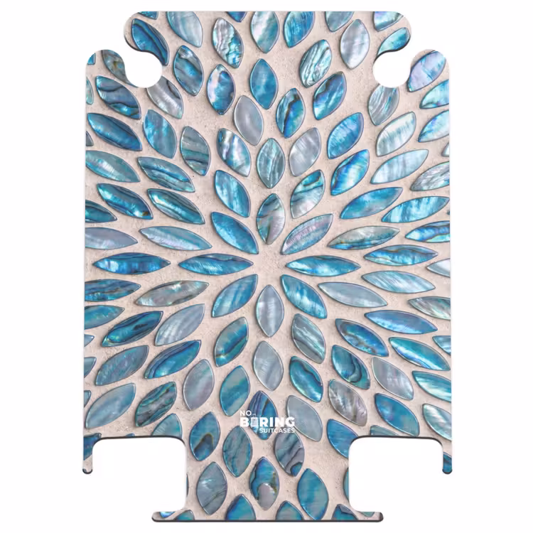 CaseSwap - Motif - Brillance - Abstrait - Bleu - Décoration — 1