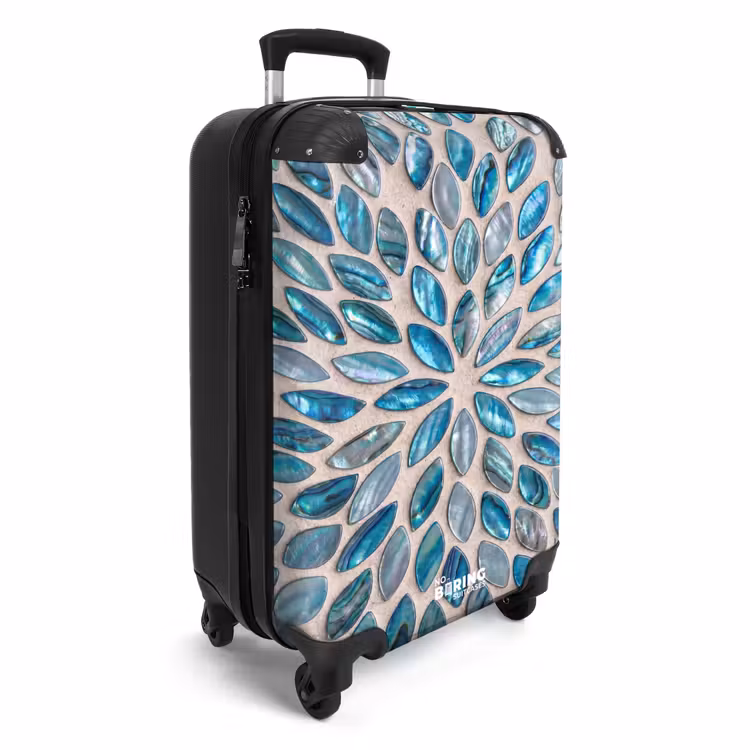 CaseSwap - Motif - Brillance - Abstrait - Bleu - Décoration — 2