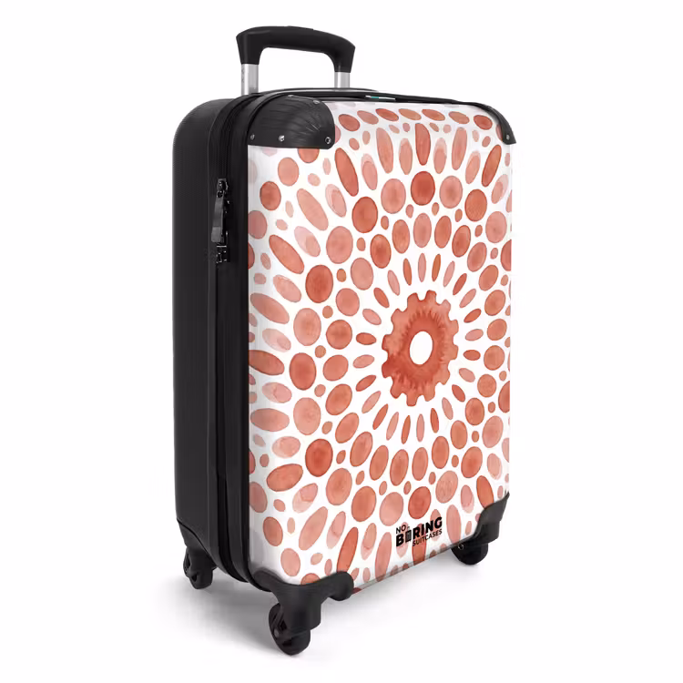 CaseSwap - Motif - Cercles - Abstrait - Moderne - Rouge — 2