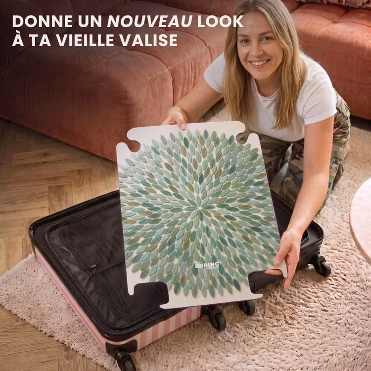 CaseSwap - Motif - Feuille - Vert - Abstrait — 3