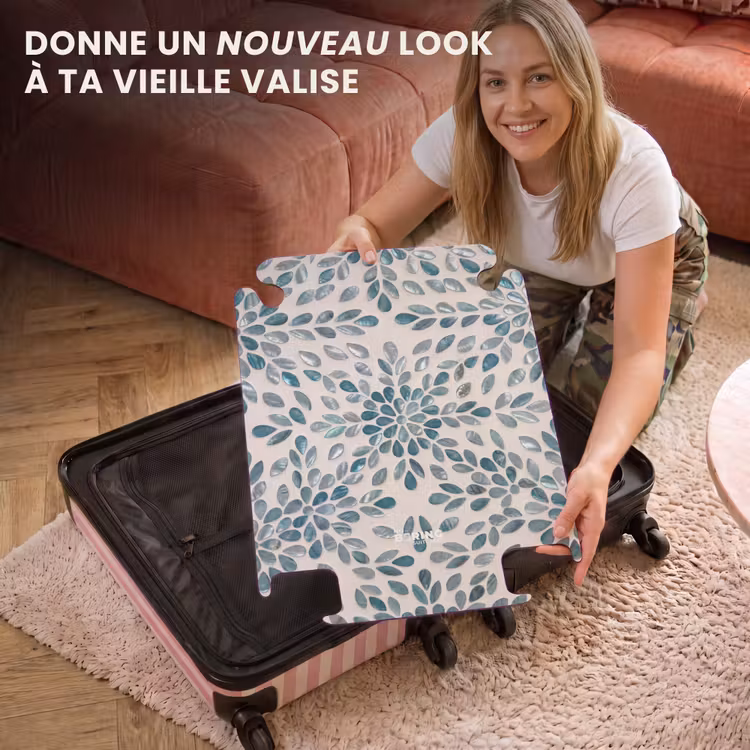 CaseSwap - Motif - Feuilles - Abstrait - Moderne - Turquoise — 3