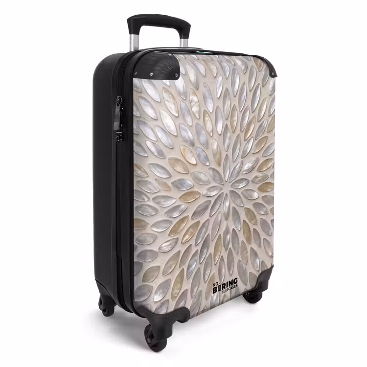 CaseSwap - Motif - Ovale - Brillant - Abstrait - Beige — 2