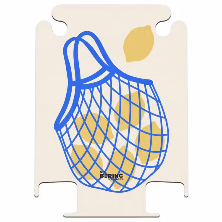 CaseSwap - Nourriture - Citron - Courses - Abstrait - Jaune - Bleu — 1