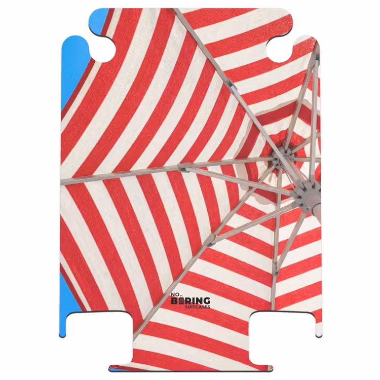 CaseSwap - Parasol - Rayures - Été - Rouge - Bleu — 1