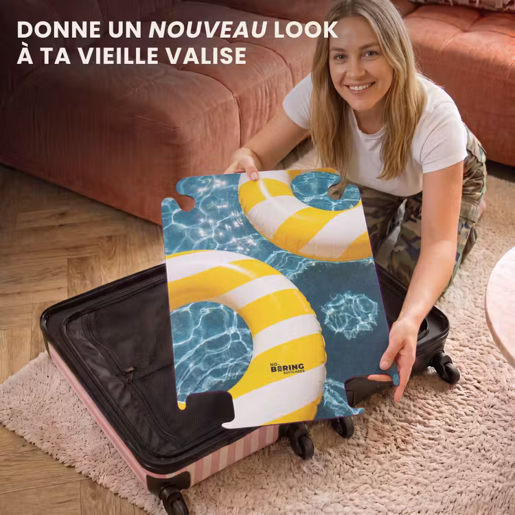 CaseSwap - Piscine - Bouées - Été - Jaune - Bleu — 3