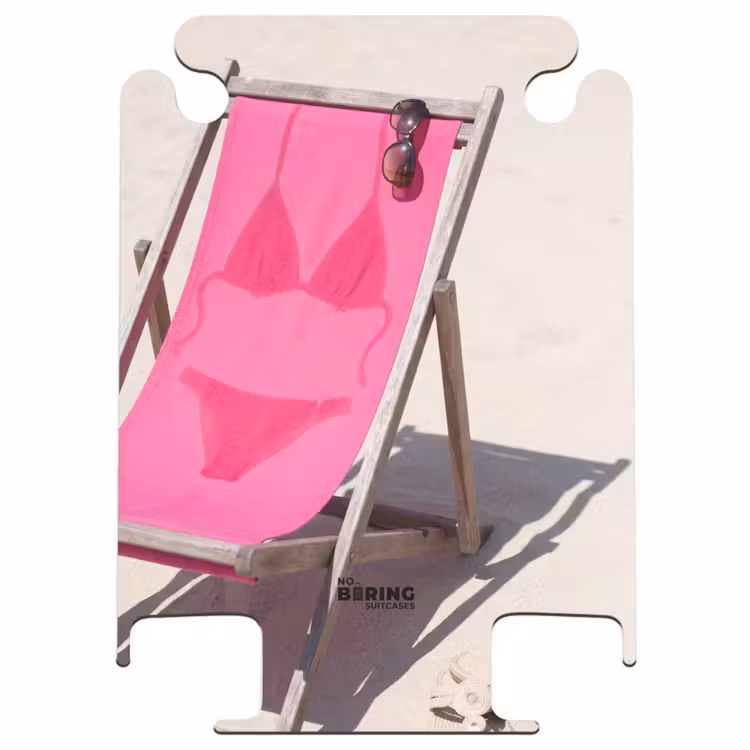 CaseSwap - Plage - Transat - Maillot de bain - Été - Rose — 1