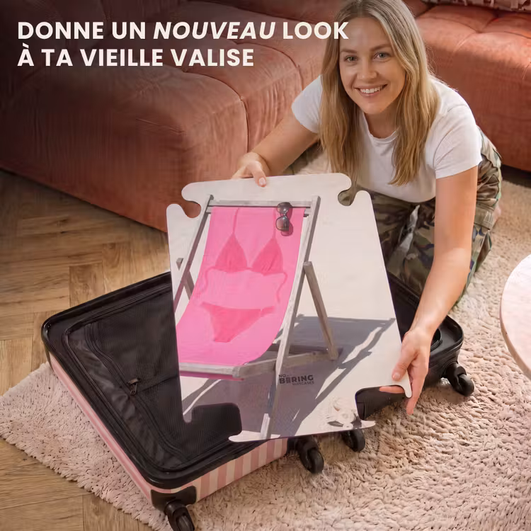 CaseSwap - Plage - Transat - Maillot de bain - Été - Rose — 3